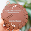 Printed wooden coasters Creative coffee cup holder Portable coaster - Korvel