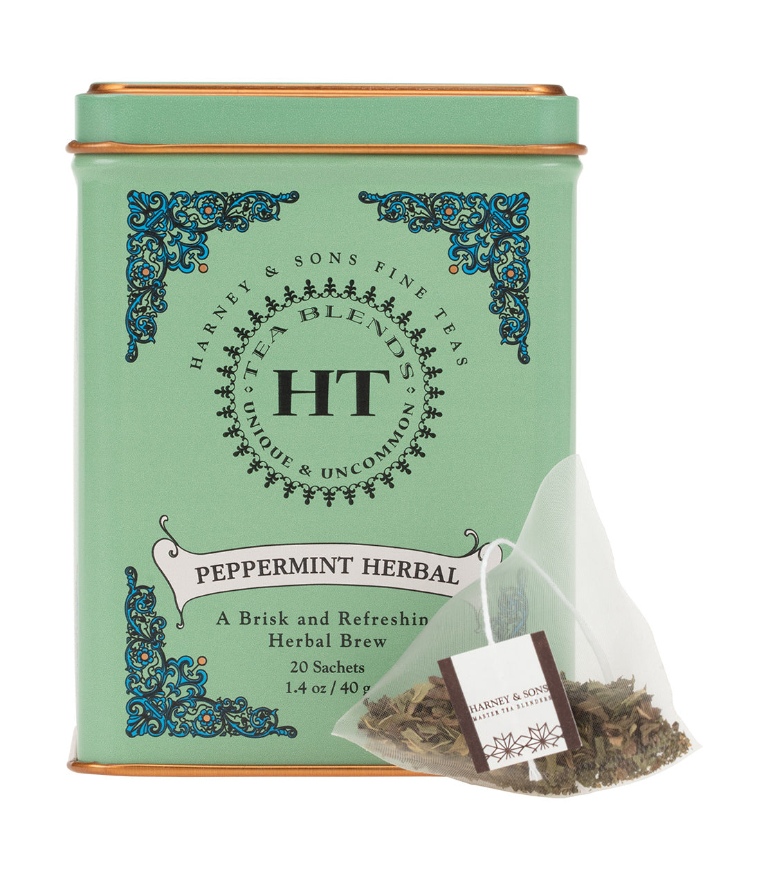 Thé Herbal à la Menthe Poivrée - Boîte HT de 20 Sachets