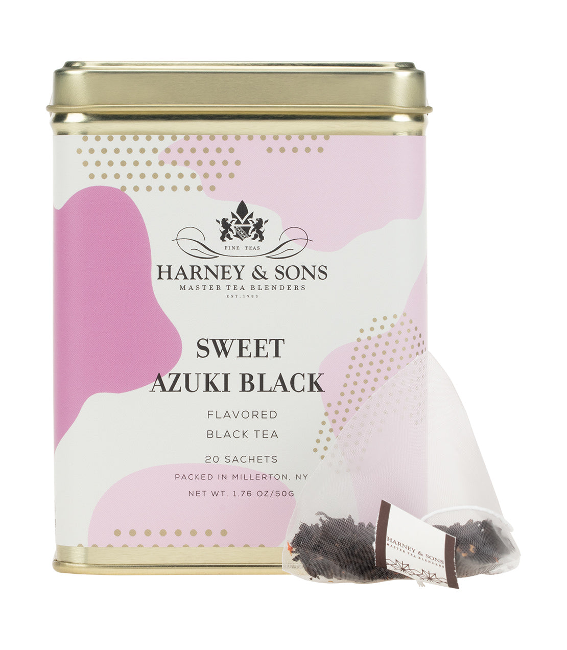 Thé noir Azuki sucré, boîte de 20 sachets