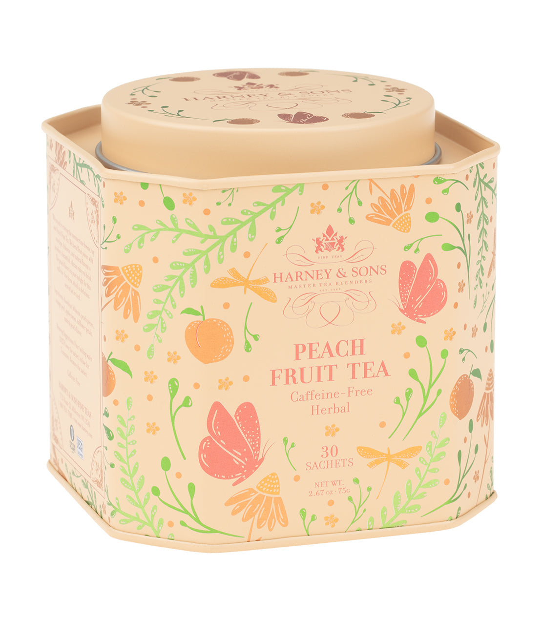 Té de Frutas de Durazno - Mezcla Refrescante Sin Cafeína