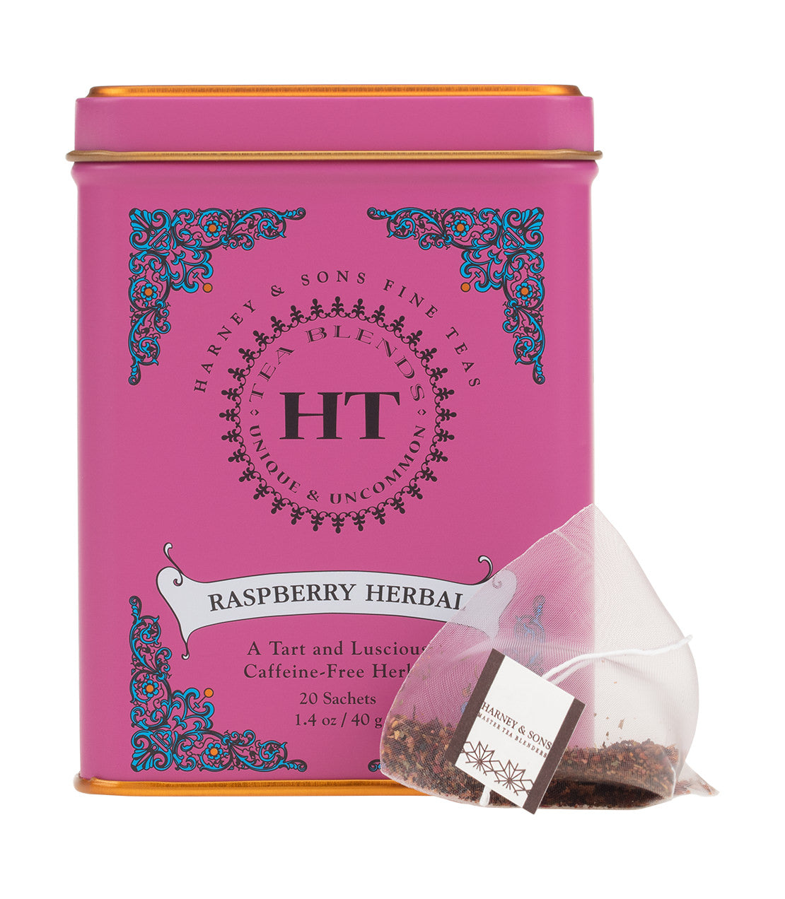 Raspberry Herbal Tea - HT Tin of 20 Sachets