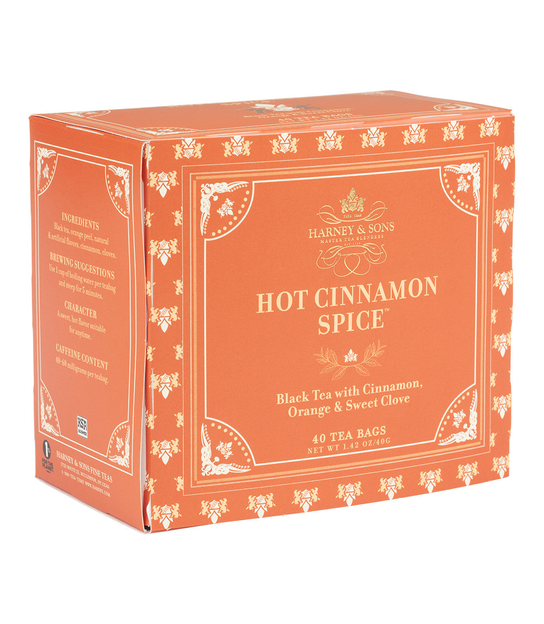 Bolsitas de Té Premium de Especia de Canela Caliente