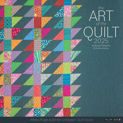 Calendrier mural Art du Quilt 2025