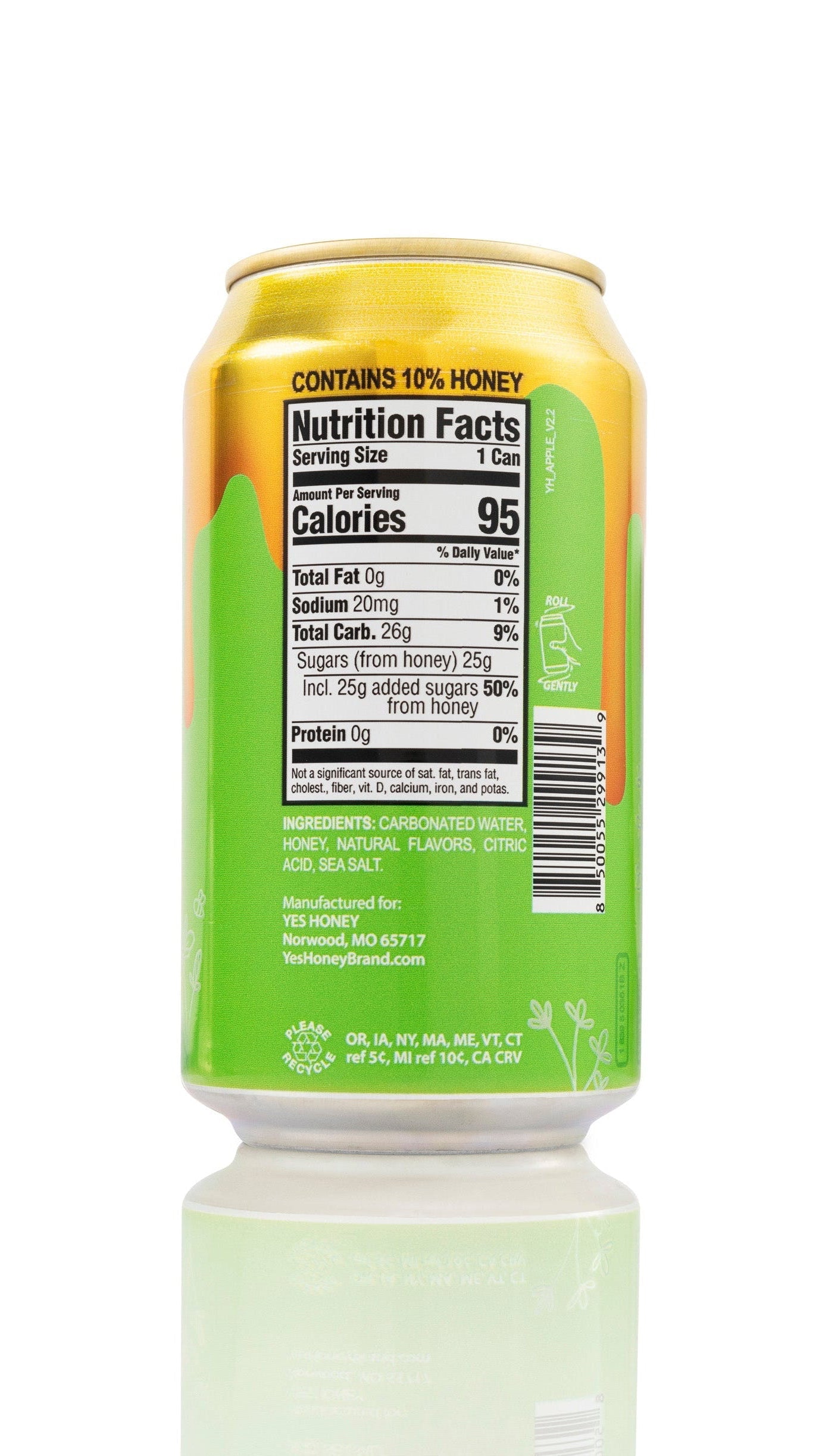 Bee Original Sweet Apple Soda Alternative - Korvel