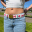 Pink Bows Belt - Versatile Sizes & Buckle Options