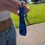 Liquid Blue Key Fob - Stylish Accessory for Bags