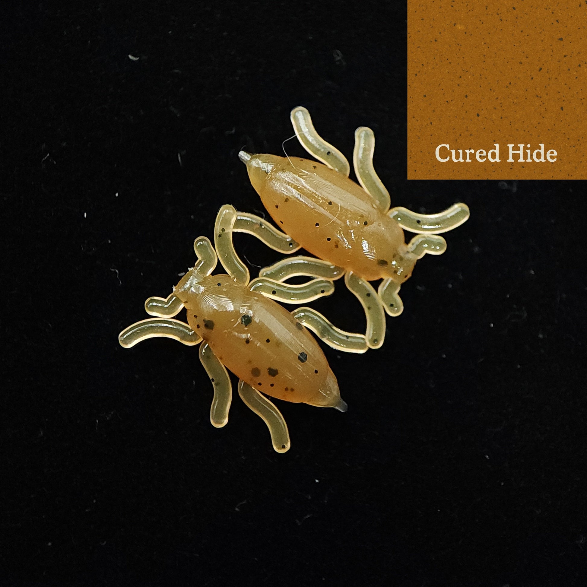 0.5" Micro Beetle "Toe Biter" - Ultimate Micro Fishing Lure - Korvel