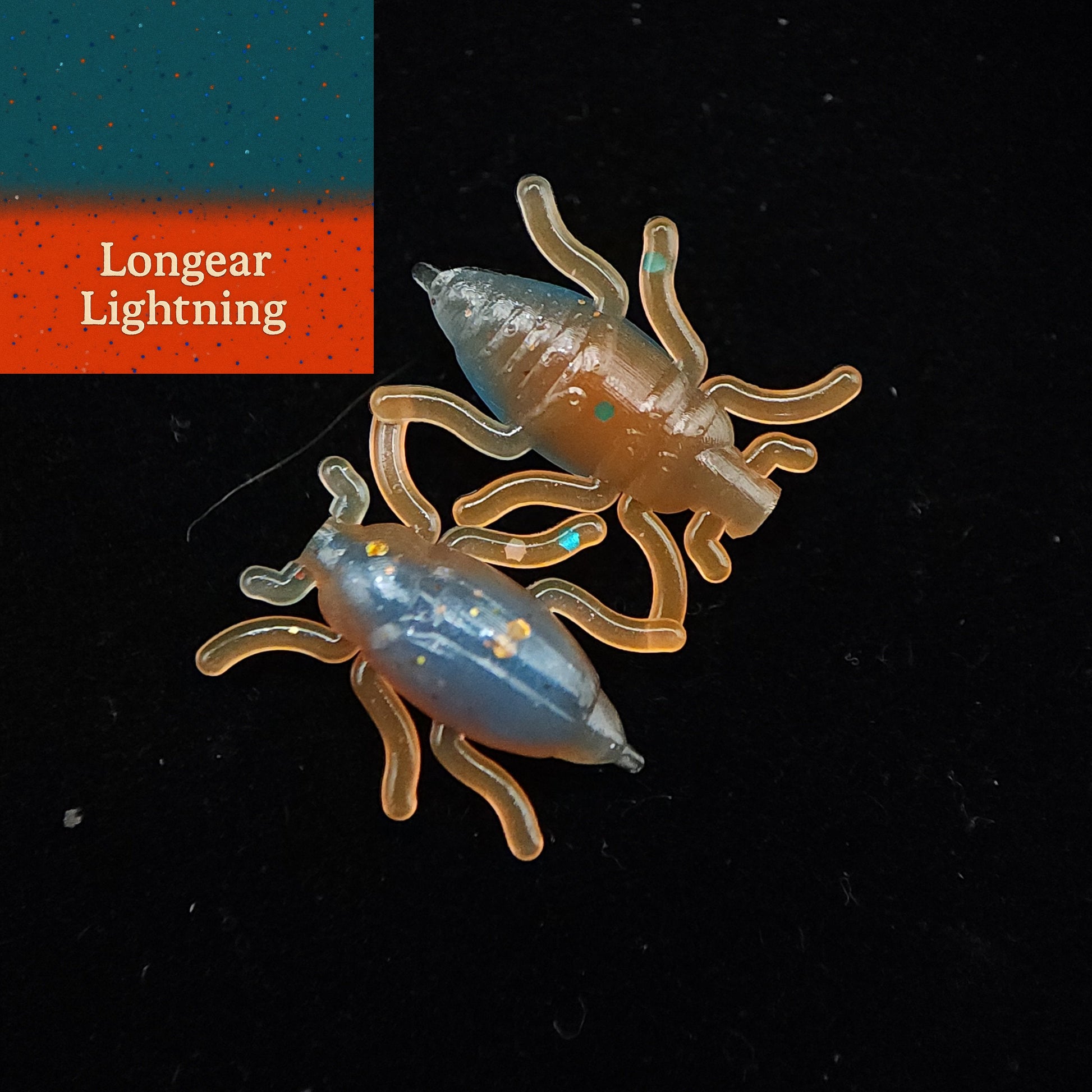 0.5" Micro Beetle Lure - The Ultimate "Toe Biter" - Korvel