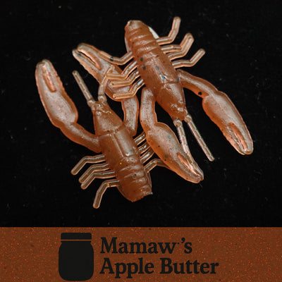 1" Inch Micro Crawfish Lure - The Ultimate Creek Crawler - Korvel