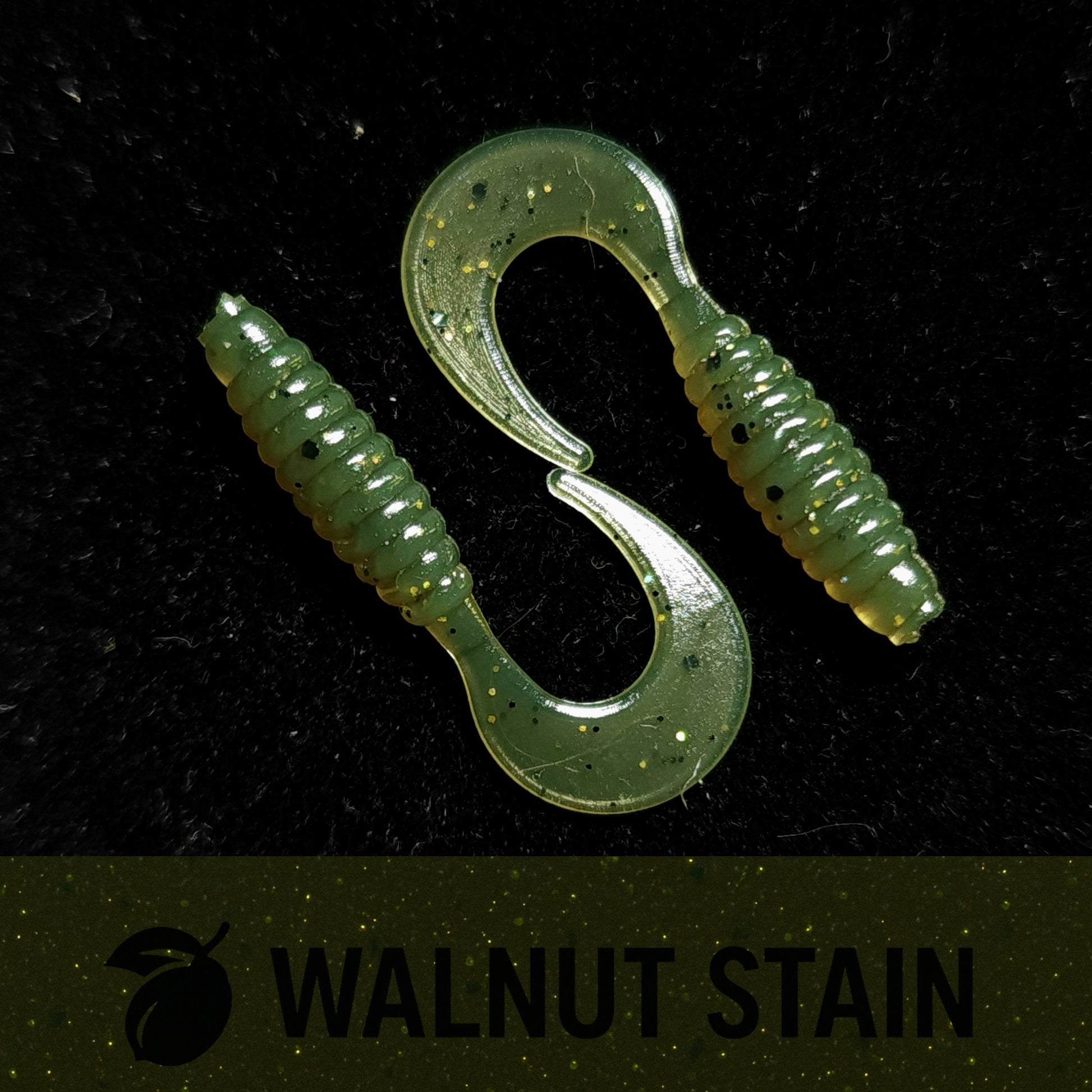 1" Tennessee Twister Micro Curl Tail Grub for Finesse Fishing - Korvel