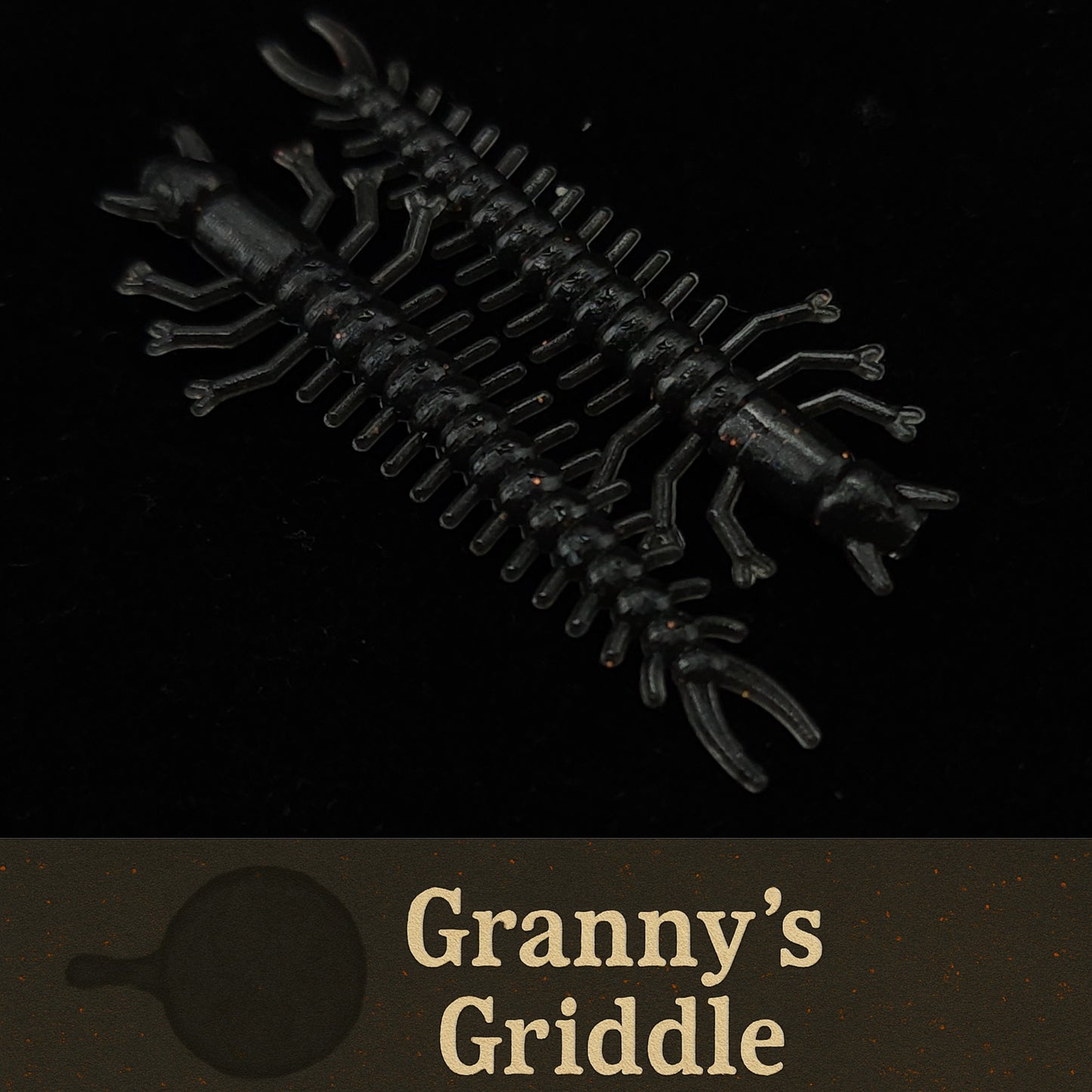 1.9-Inch Micro Hellgrammite Lure - The Ditch Devil - Korvel