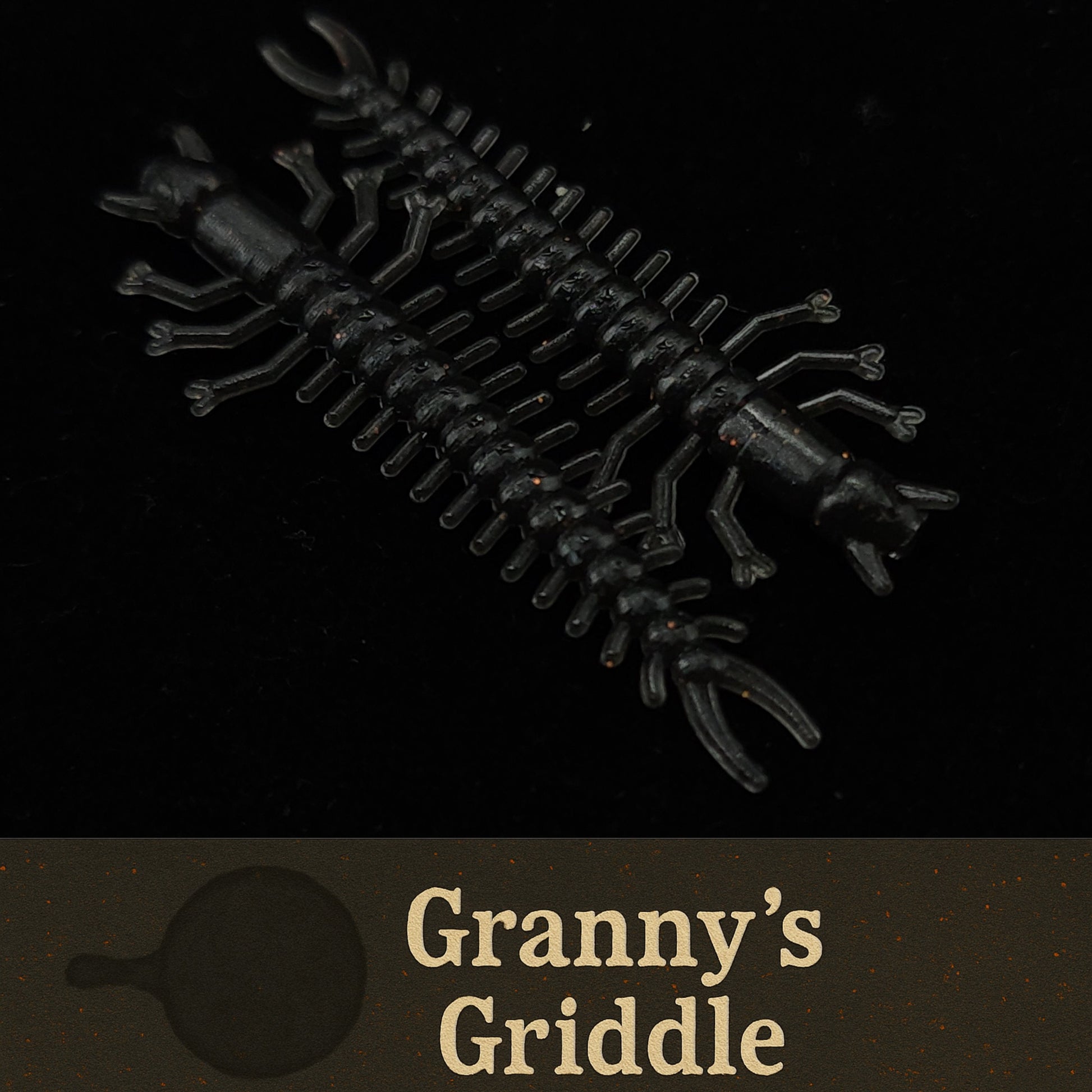 1.9-Inch Micro Hellgrammite Lure - The Ditch Devil - Korvel