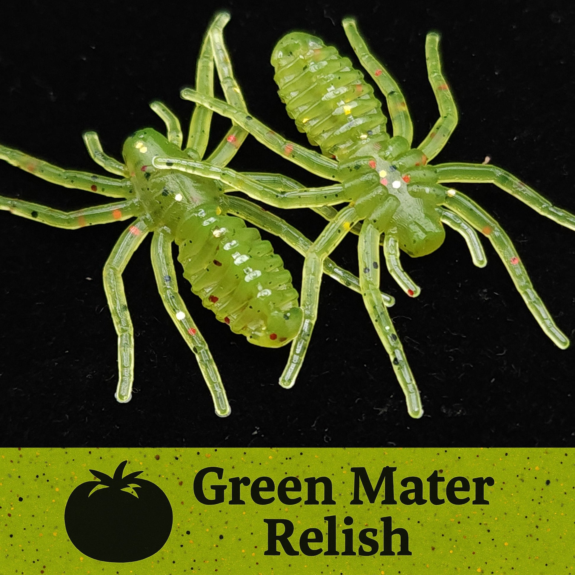 Jar of 1" Micro Spider Bait "The Writing Spider" - Korvel