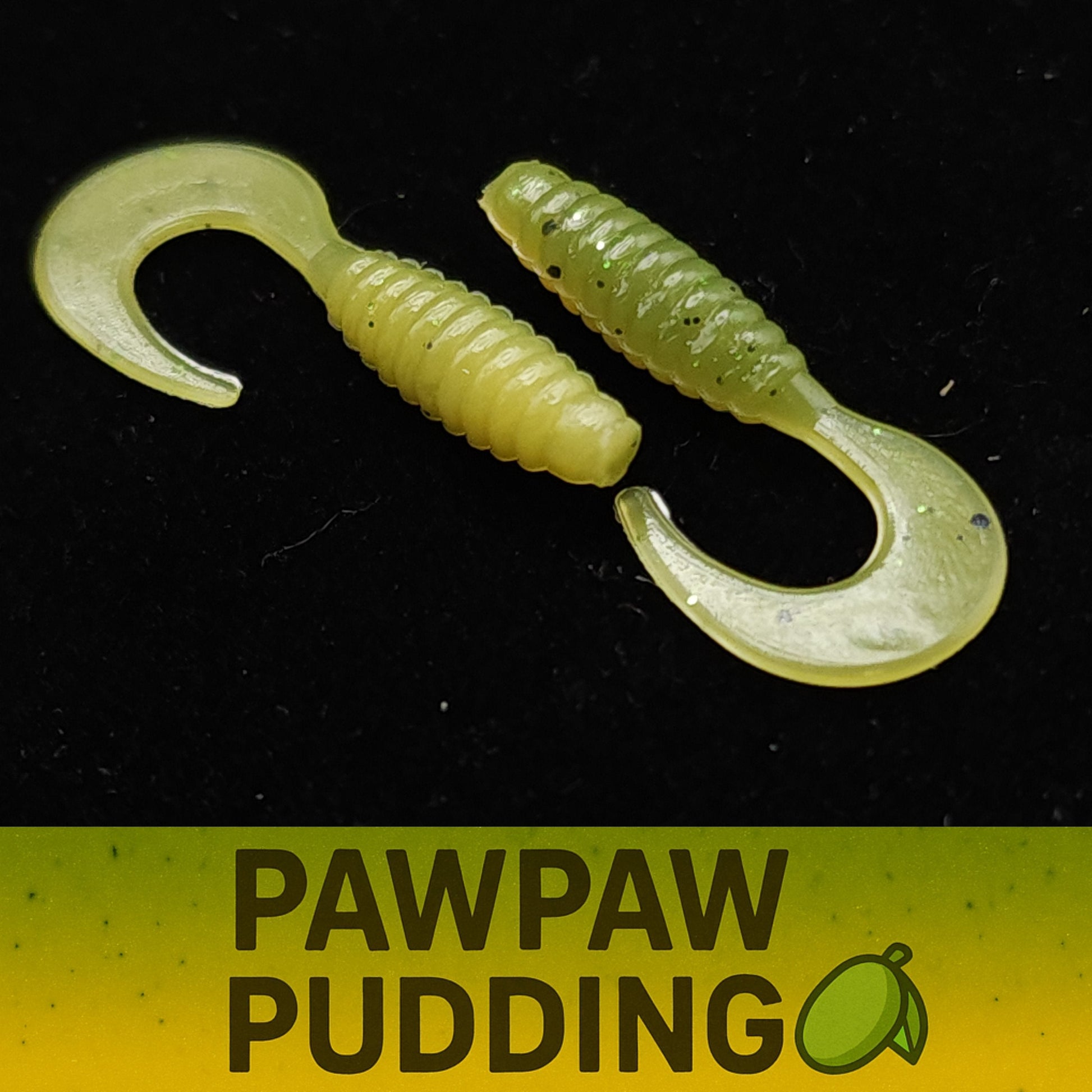 1" Tennessee Twister Micro Curl Tail Grub for Finesse Fishing - Korvel