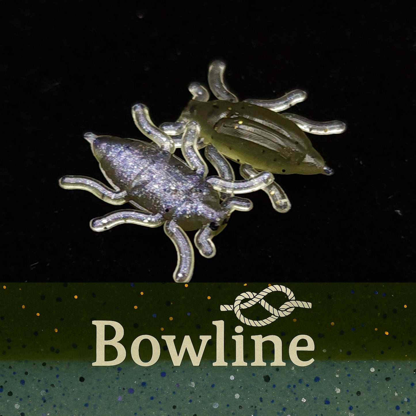 0.5" Micro Beetle "Toe Biter" - Ultimate Micro Fishing Lure - Korvel