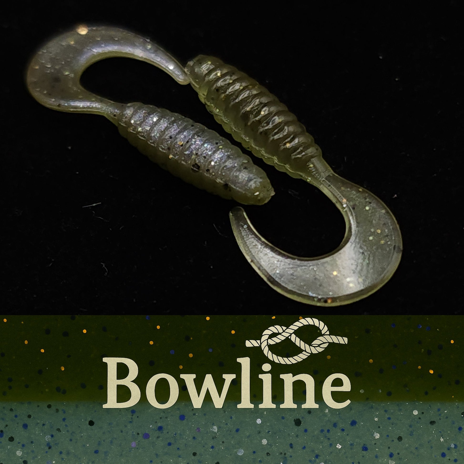 1" Micro Curl Tail Grub - The Enchanting Tennessee Twister - Korvel