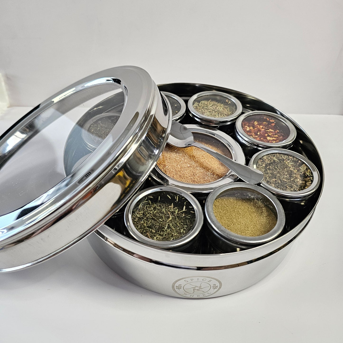 Roue d'épices italienne - Collection d'herbes et d'épices essentielles
