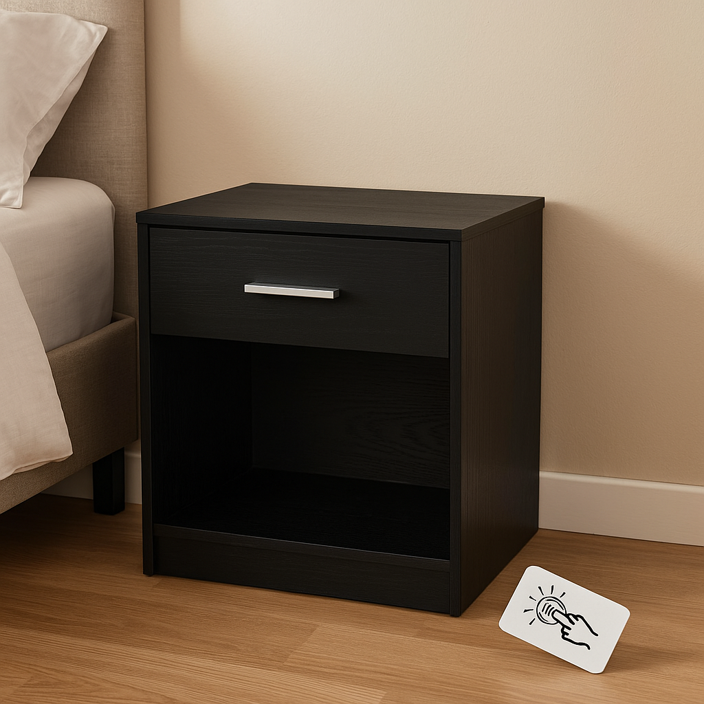HideBox Bedside Table - Korvel