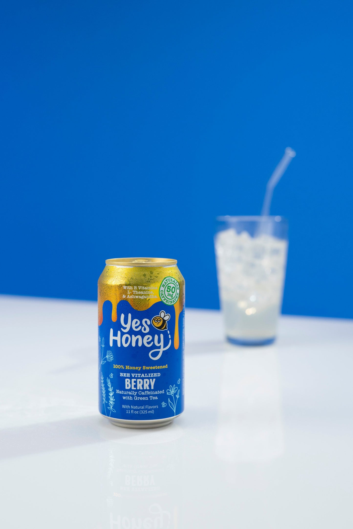 Bee Vitalized Sparkling Honey Sweetened Berry Tea - Korvel