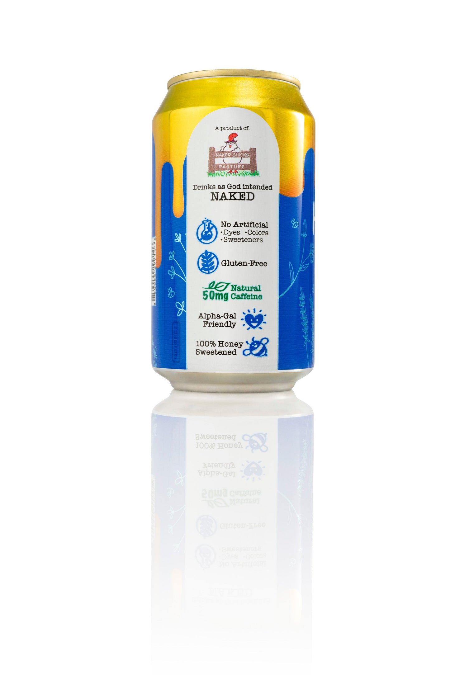 Bee Vitalized Sparkling Honey Sweetened Berry Tea - Korvel