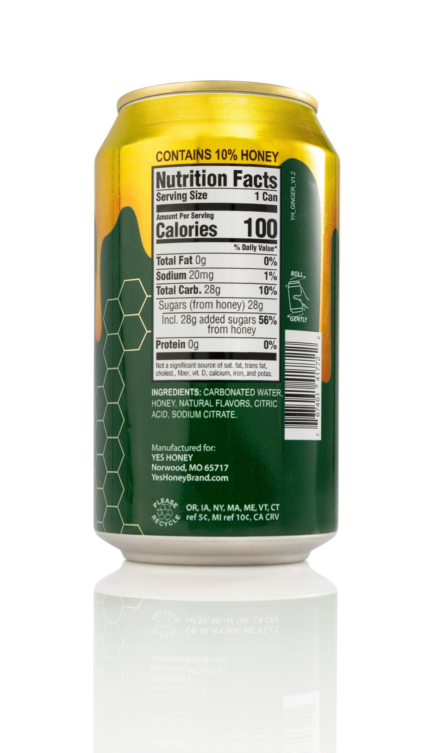 Bee Original Ginger Ale Soda Alternative - Korvel