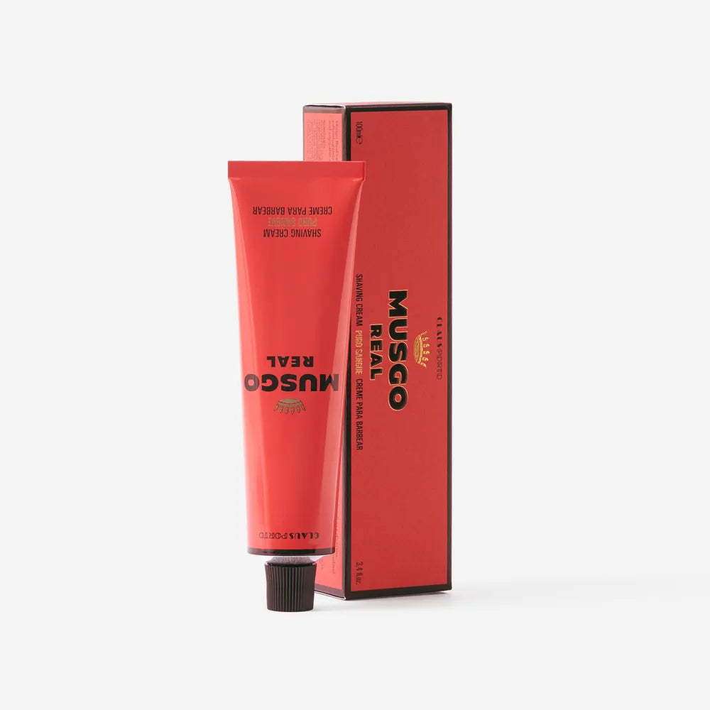 Crème à raser Claus Porto Musgo Real Puro Sangue 3,4 oz