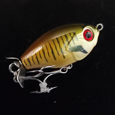 1.4" Hillbilly Plop Micro Topwater Bait - Korvel