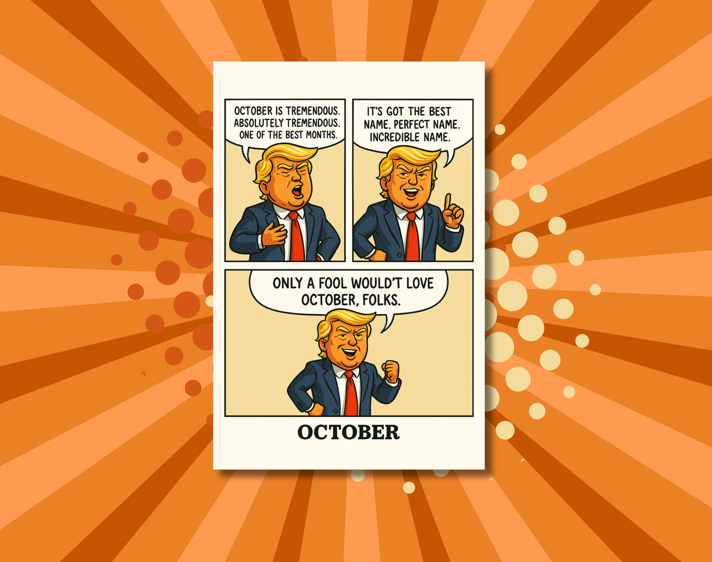 Les Chroniques de la Grandeur : Calendrier Comic 2026