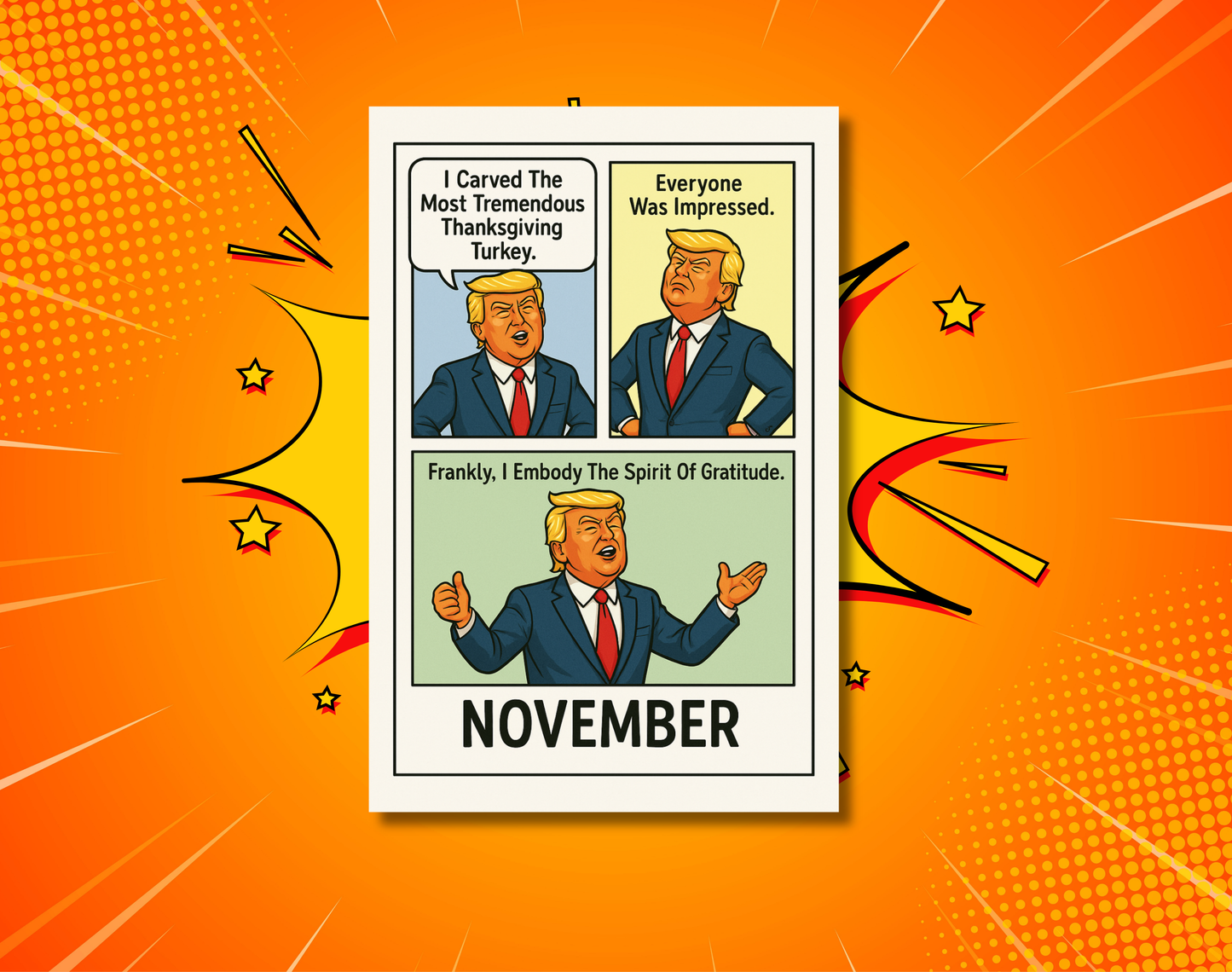 Les Chroniques de la Grandeur : Calendrier Comic 2026