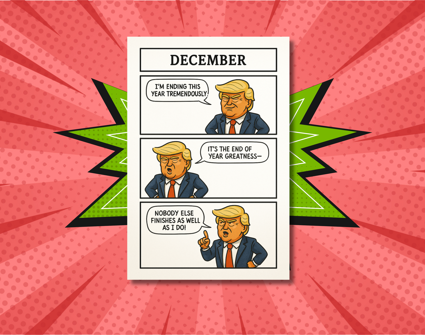 Les Chroniques de la Grandeur : Calendrier Comic 2026