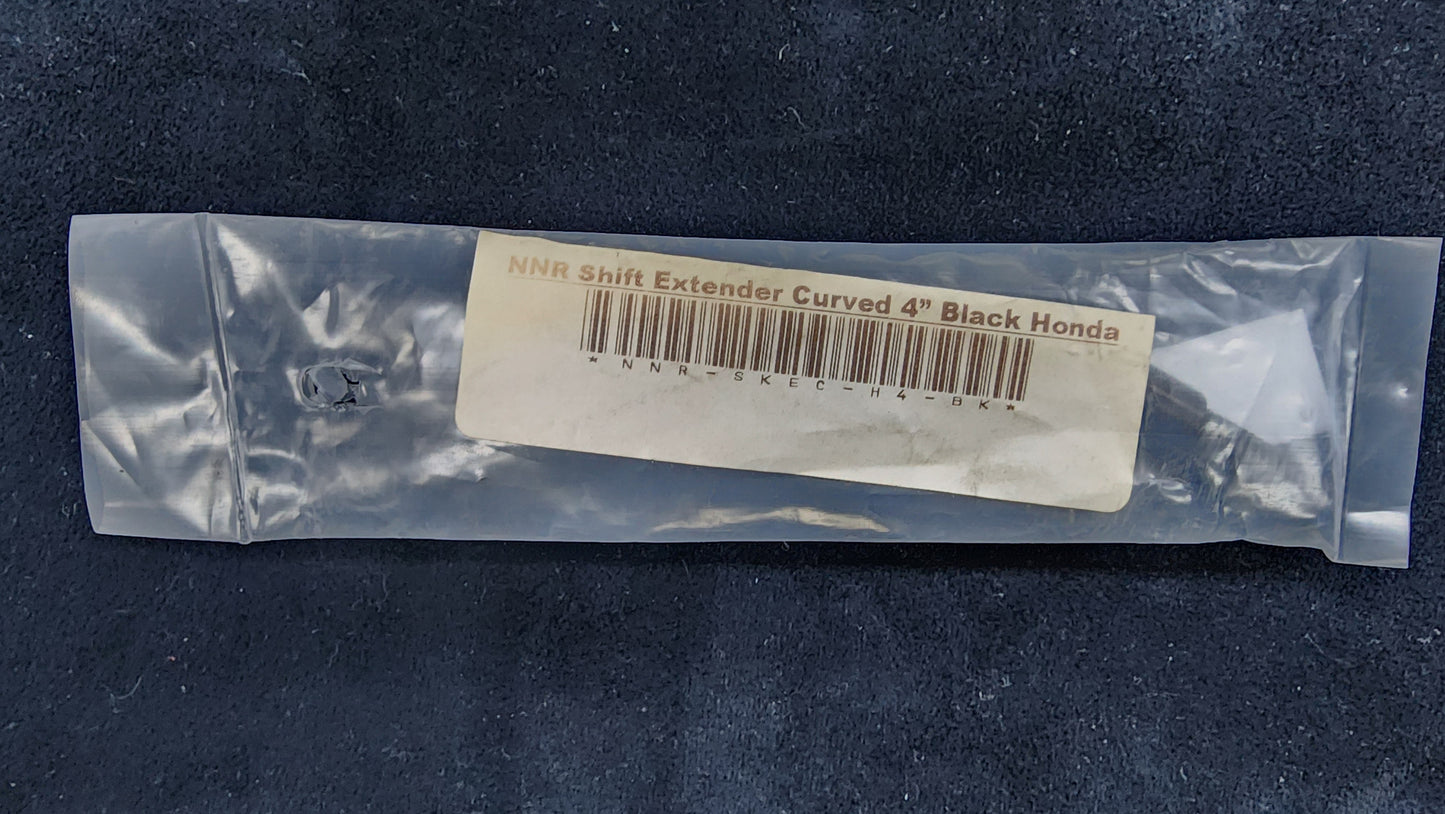 Extensor de Cambio Curvado de 4 pulgadas Negro para Honda