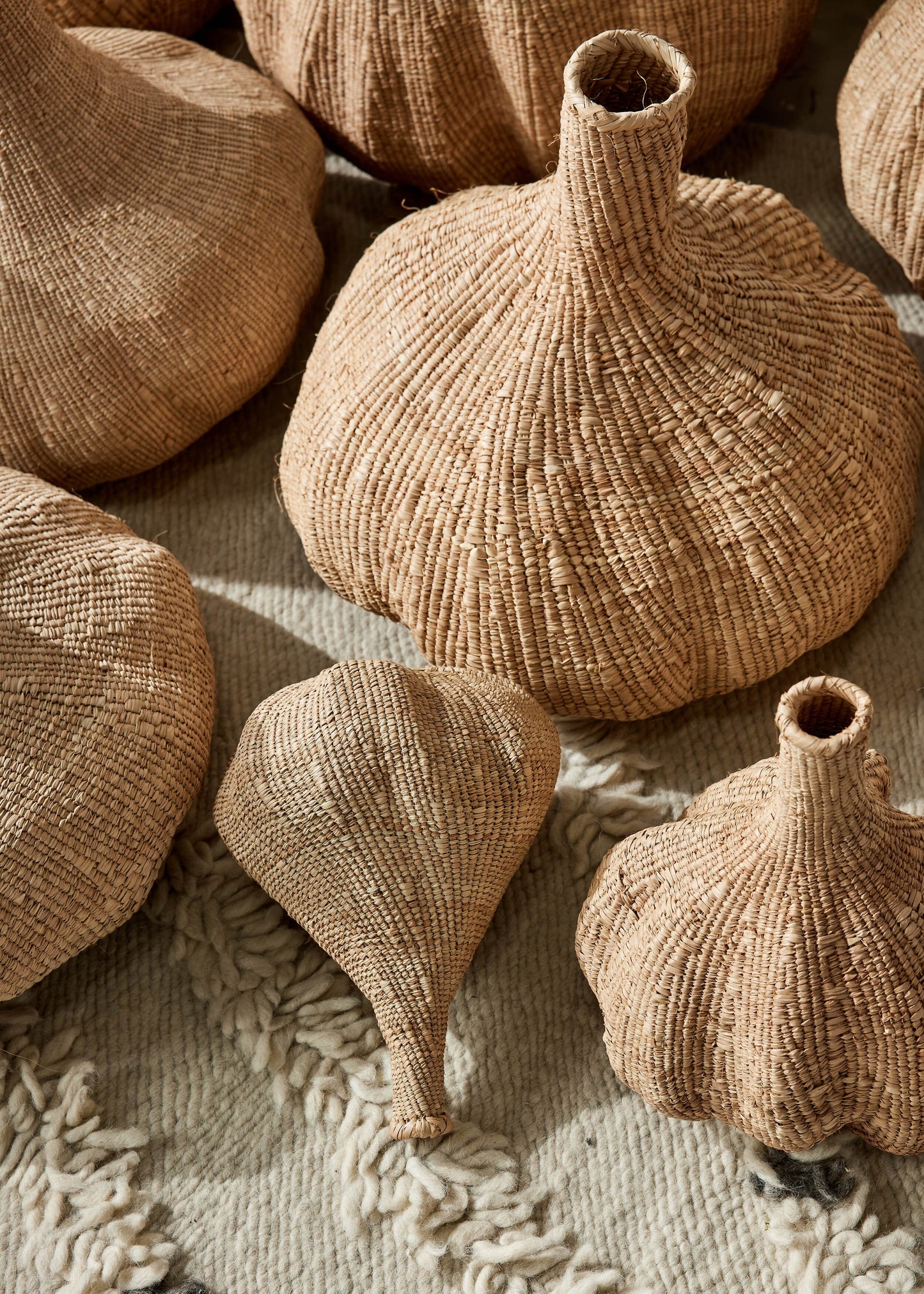 Cesta de Calabaza de Ajo Ilala de Cuello Largo