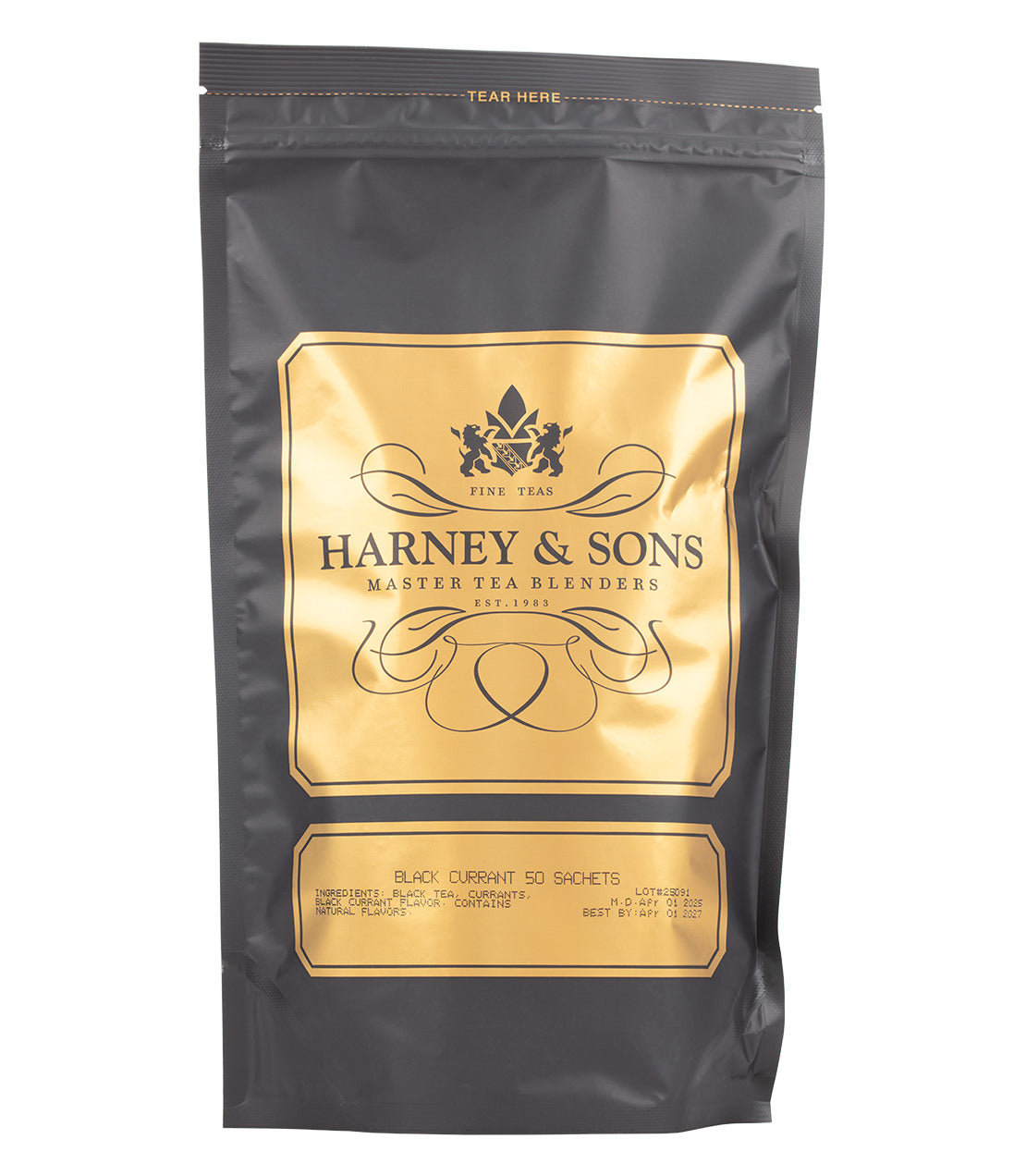 Té Premium de Grosella Negra - 50 Bolsitas