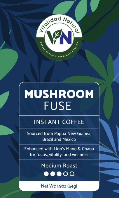 Mushroom Fuse Instant Coffee - Medium Roast Blend