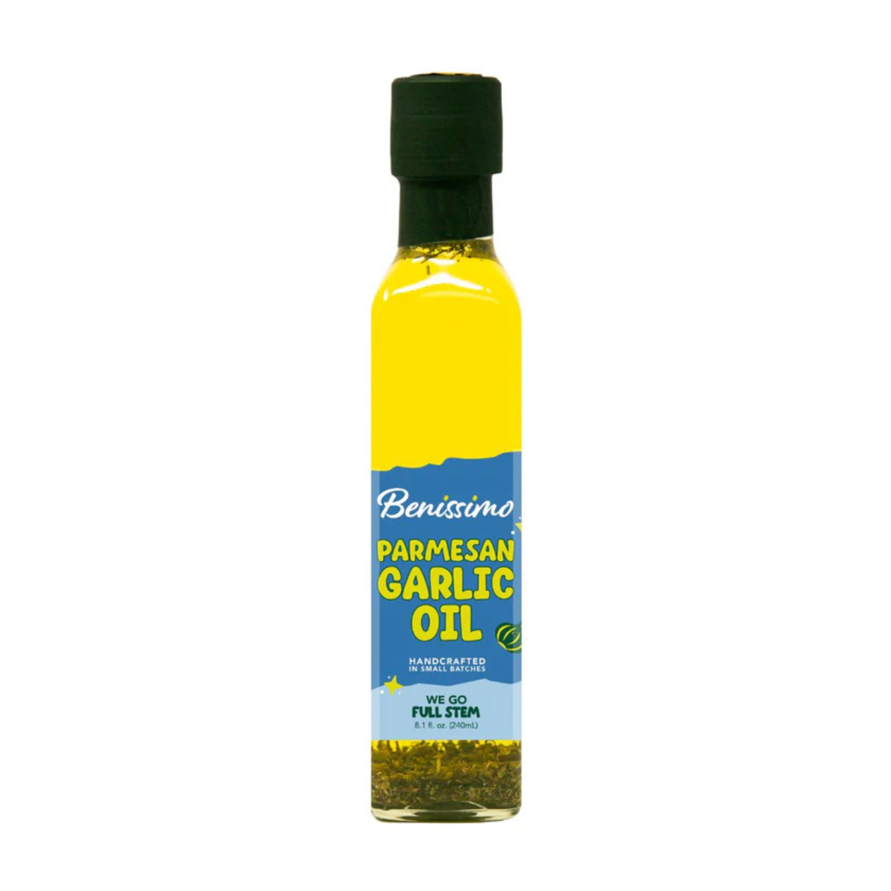 Aceite de Ajo y Parmesano Benissimo, Marasca (240mL)