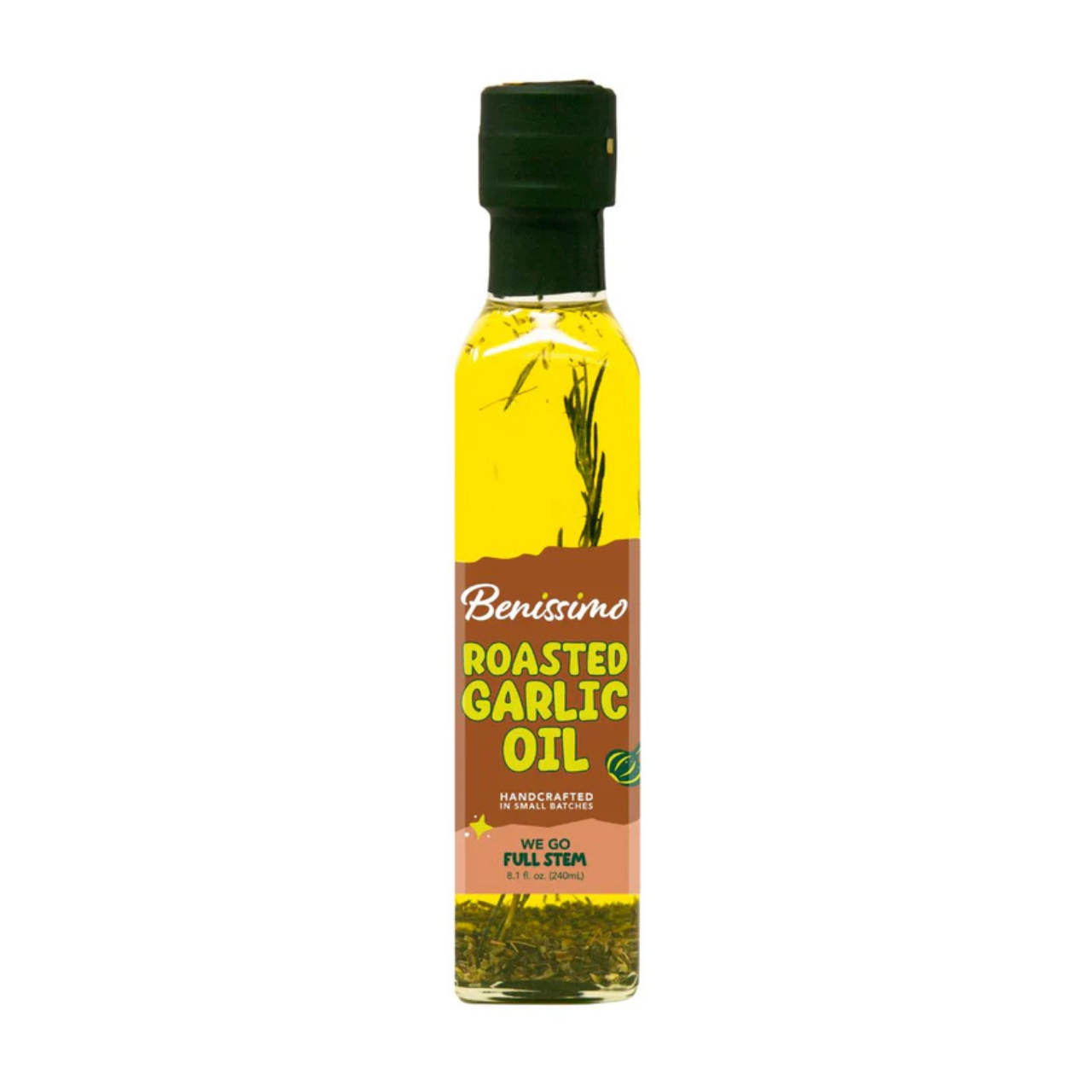 Aceite de Ajo Asado Benissimo, Marasca (240mL)