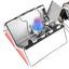 Portable Folding Mini Cassette Stove Windproof 2600W Camping Gas Stove Foldable Burner Boiled Water Stove For Camping Supplies - Korvel