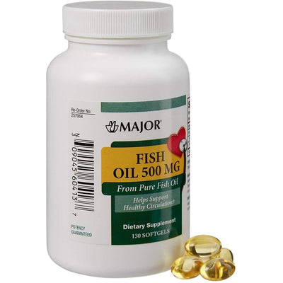 Premium Fish Sauce - 500mg Omega-3 Softgels