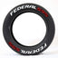 New Connected Car Tire Stickers, Tire Letter Stickers, English Letter 3D Stereoscopic Stickers - Korvel