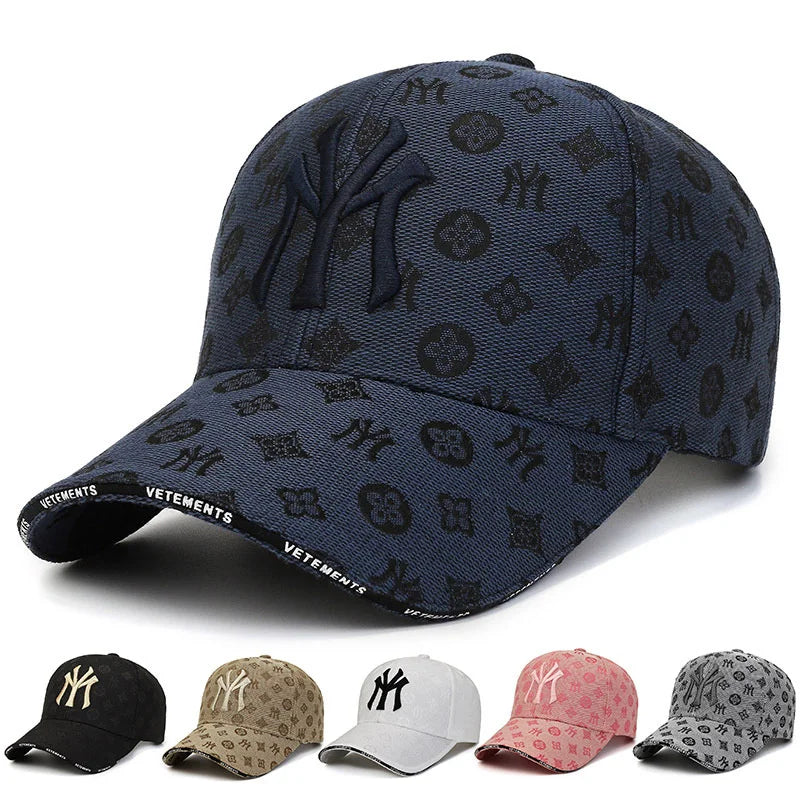New Pattern High Quality Letters Embroidery Adjustable Baseball Caps Men and Women Outdoors Sports Cap Adult Fashion Sun Hats - Korvel