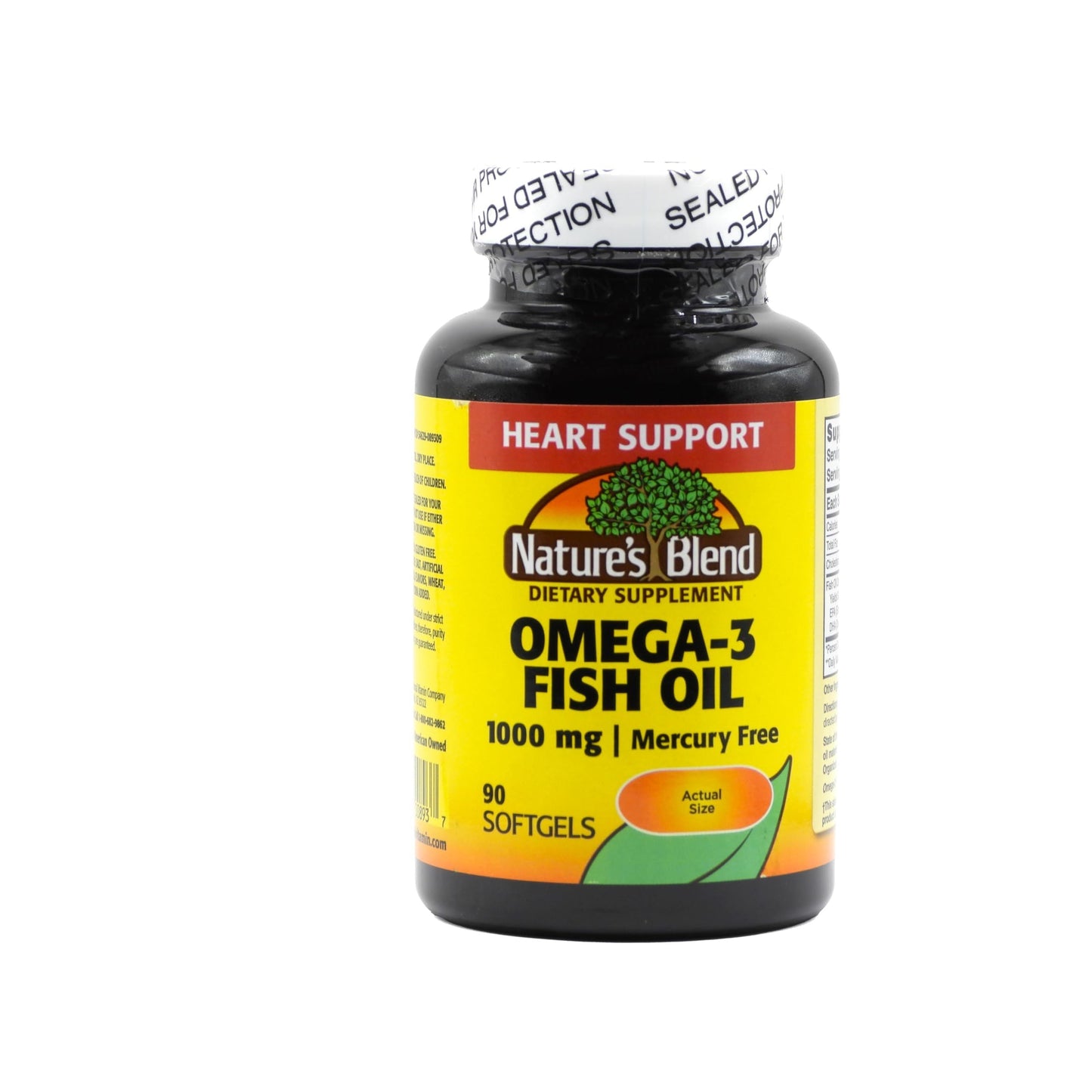 Nature's Blend Omega 3 1000 Mg Softgels - 90 Ct