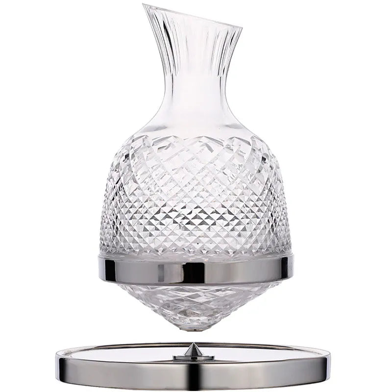 Decantador de Vino de Cristal Rotatorio 360° - 1500ML