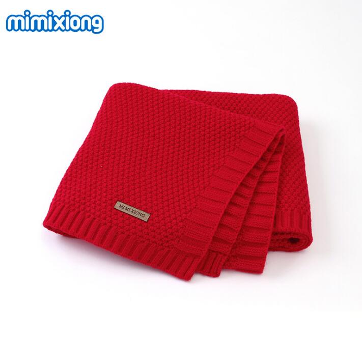 Premium Knitted Baby Swaddle Blanket - Super Soft & Cozy