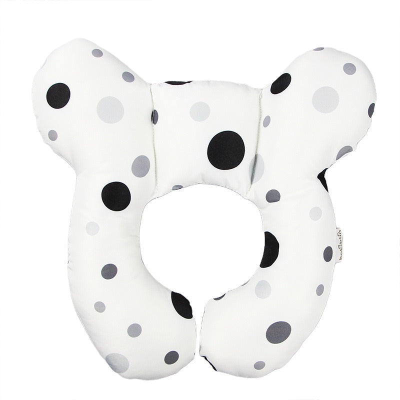 Baby head protection U-shaped pillow stroller fixed head pillow Car seat sleeping protection head and neck pillow - Korvel