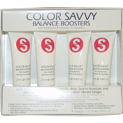 Tigi S Factor Color Savvy Balance Boosters - 4 x 25ml