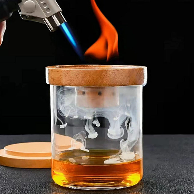 Wooden Smoker Beech Cocktail Smoker Set Wooden Cocktail Smoker - Korvel
