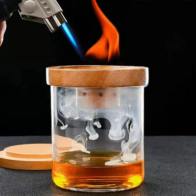Wooden Smoker Beech Cocktail Smoker Set Wooden Cocktail Smoker - Korvel