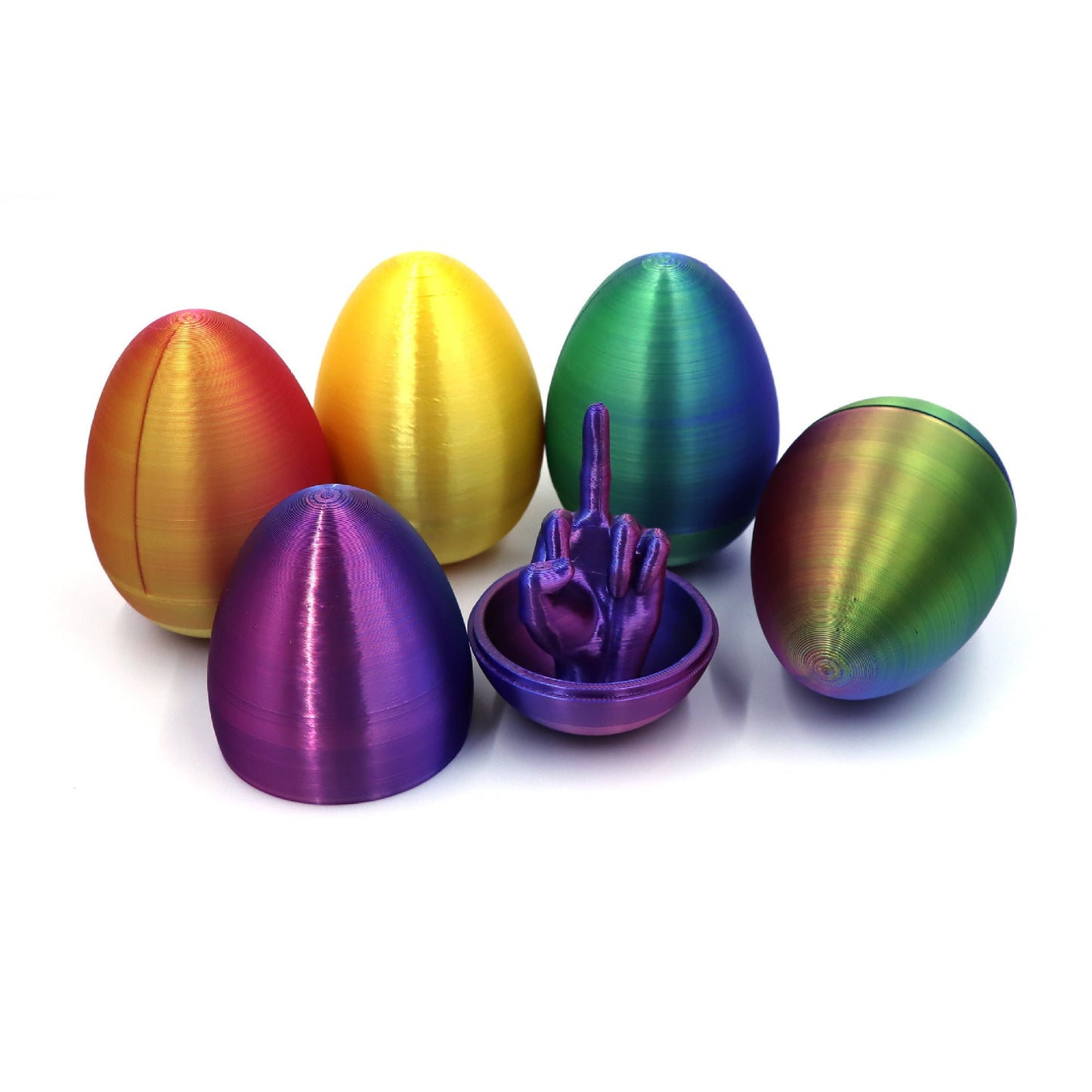 Middle Finger Egg Decompression Toy