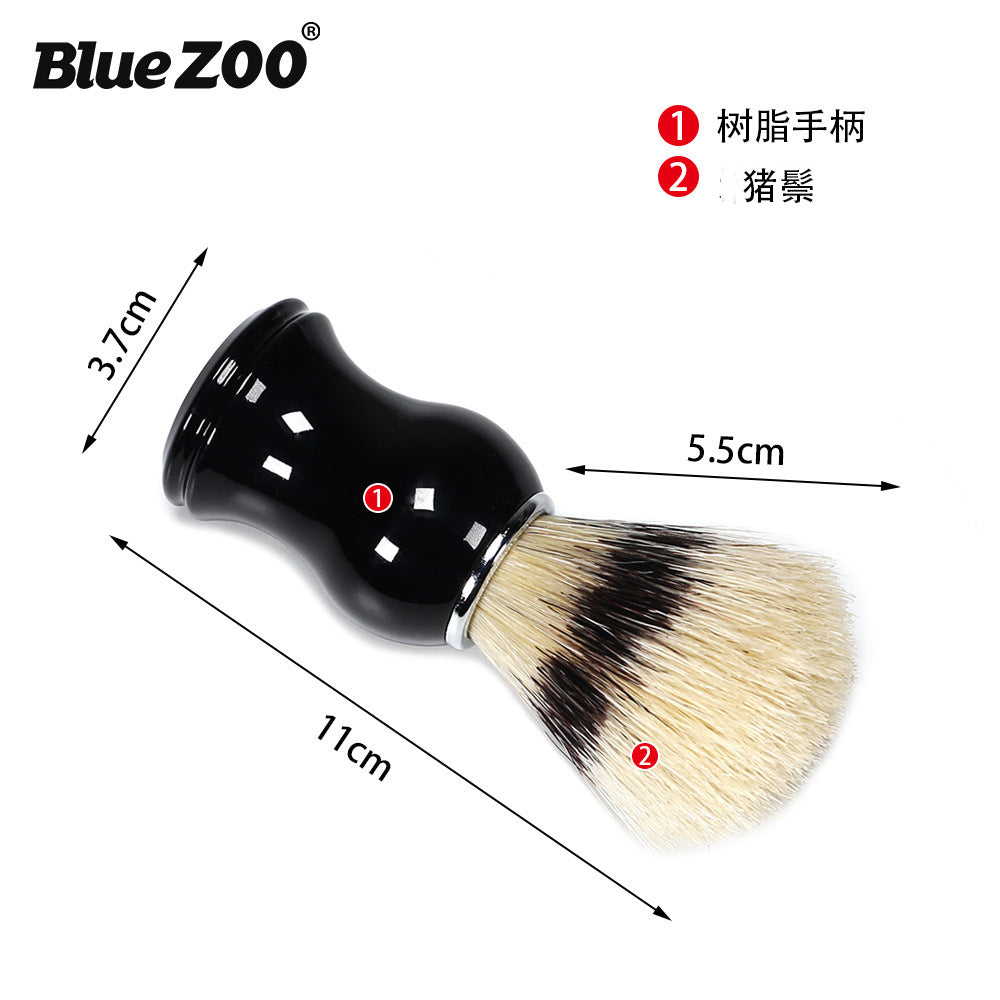Shaving Brush Shaving Brush Metal Resin Grip Bluezoo Men's Care - Korvel