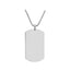 European and American high-end stainless steel military brand necklace engraved pendant jewelry - Korvel